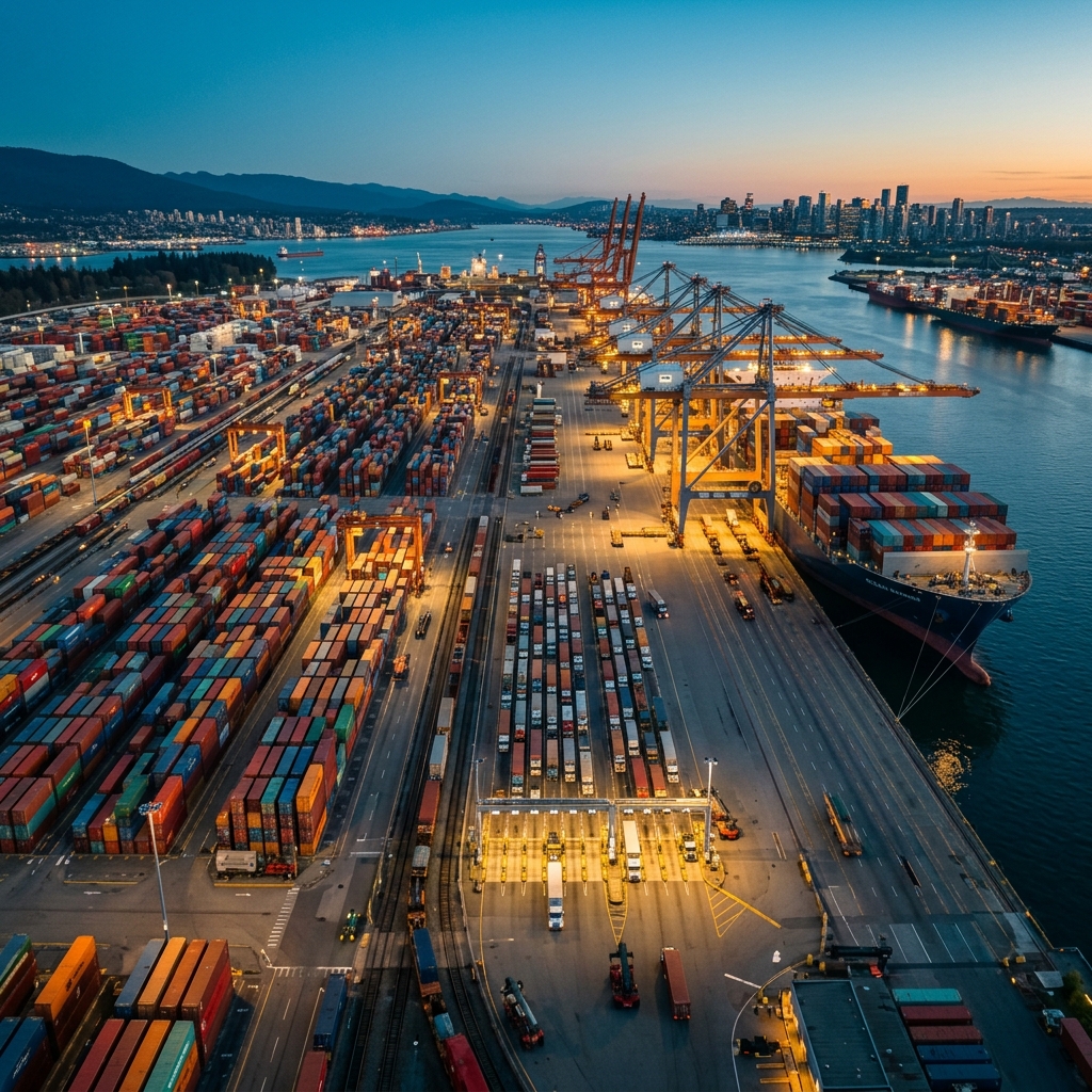 Terminal portuario de contenedores