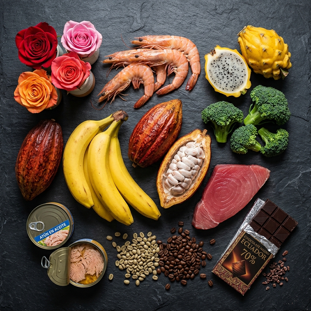 Productos de exportación ecuatorianos
